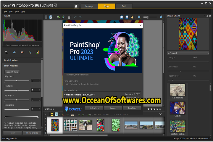 Corel PaintShop Pro 2023 Ultimate v25.0.0.122 Free Download