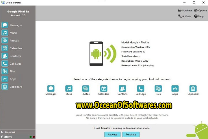 Droid Transfer 1.59 Free Download