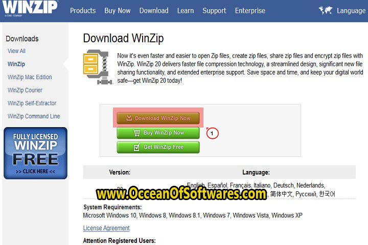 WinZip Pro v27.0  Free Download