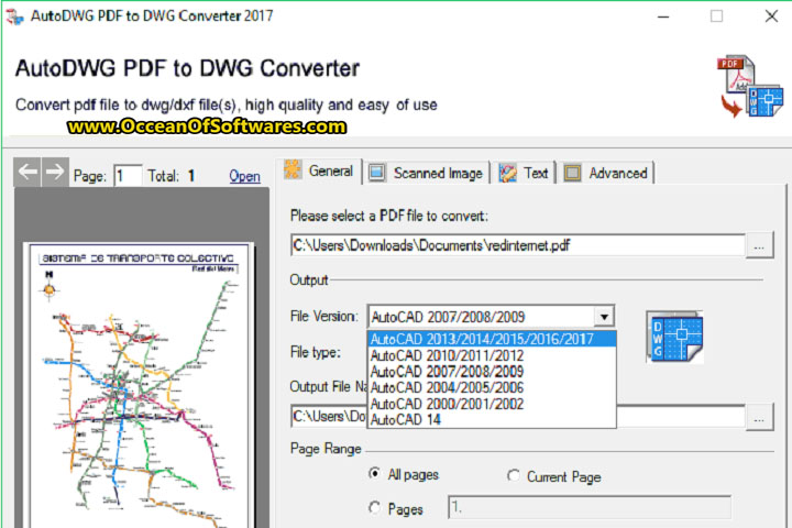AutoDWG PDF to DWG Converter Pro 4.5 Free Download