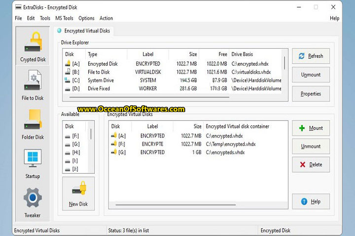 ExtraDisks Home 22.10 Free Download