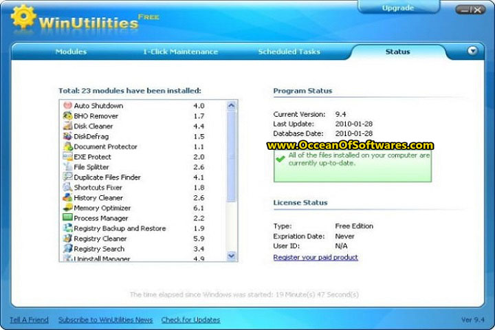 WinUtilities Professional 15.8 Free Download