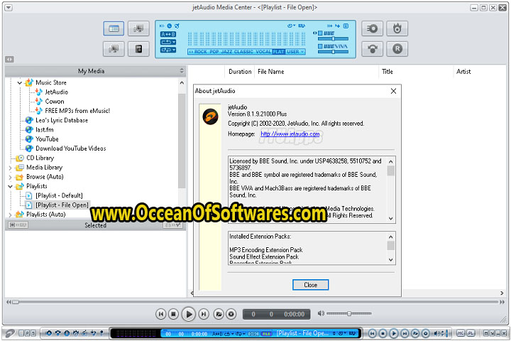 Cowon JetAudio Plus v8.1 Free Download