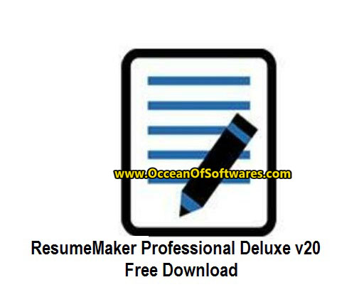 ResumeMaker Professional Deluxe v20 Free Download