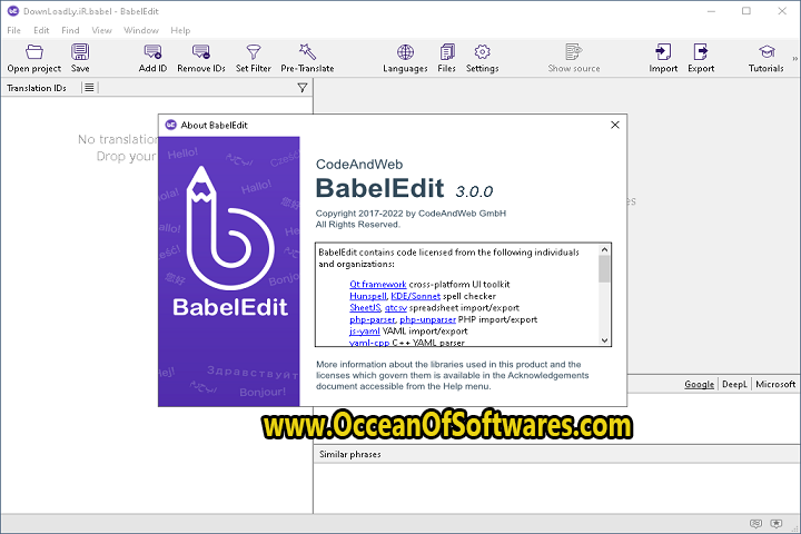 BabelEdit 3.0.0 Free Download
