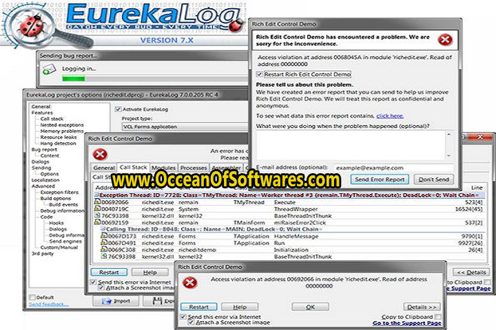 EurekaLog v7.10.2.0 Free Download