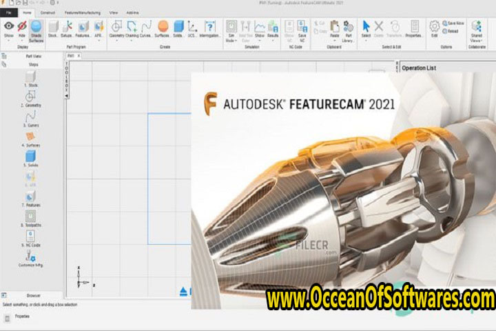 FeatureCAM Ultimate 2023 Free Download