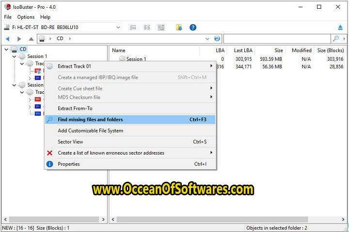 IsoBuster Pro 4.9.1 Build 4.9.1.0 Free Download
