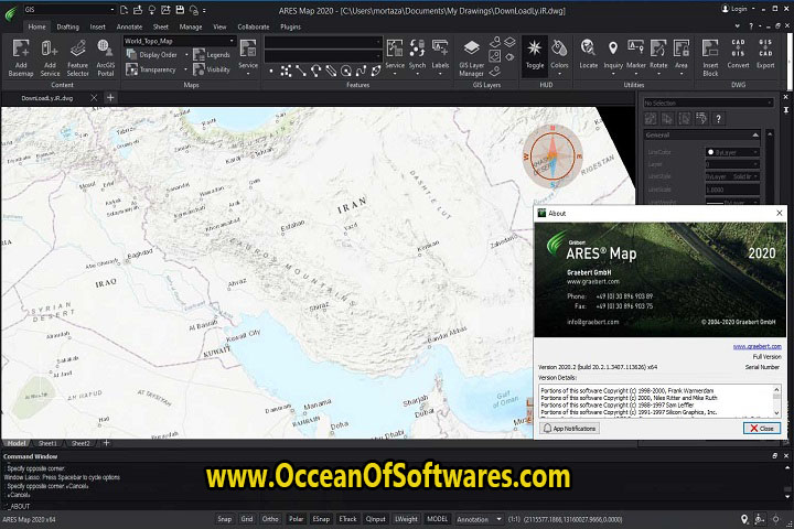ARES Map SP2 v2019.2.1.3124 Free Download