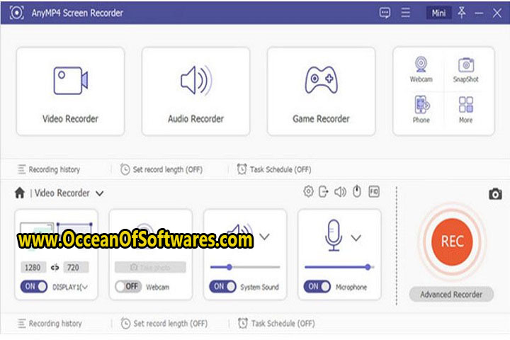AnyMP4 Screen Recorder 1.5.6 PC Software with crack